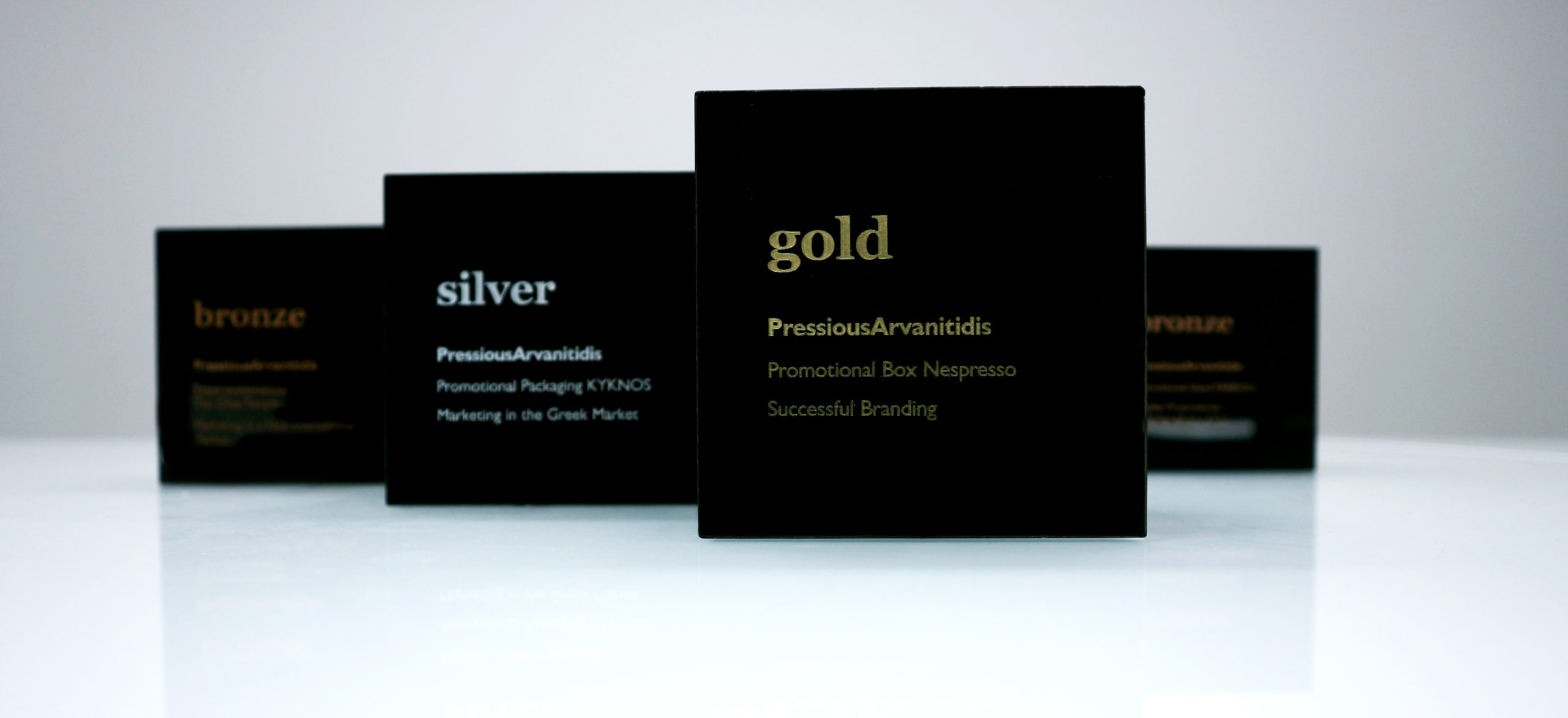 PressiousArvanitidis won 4 awards at the Packaging Awards 2021